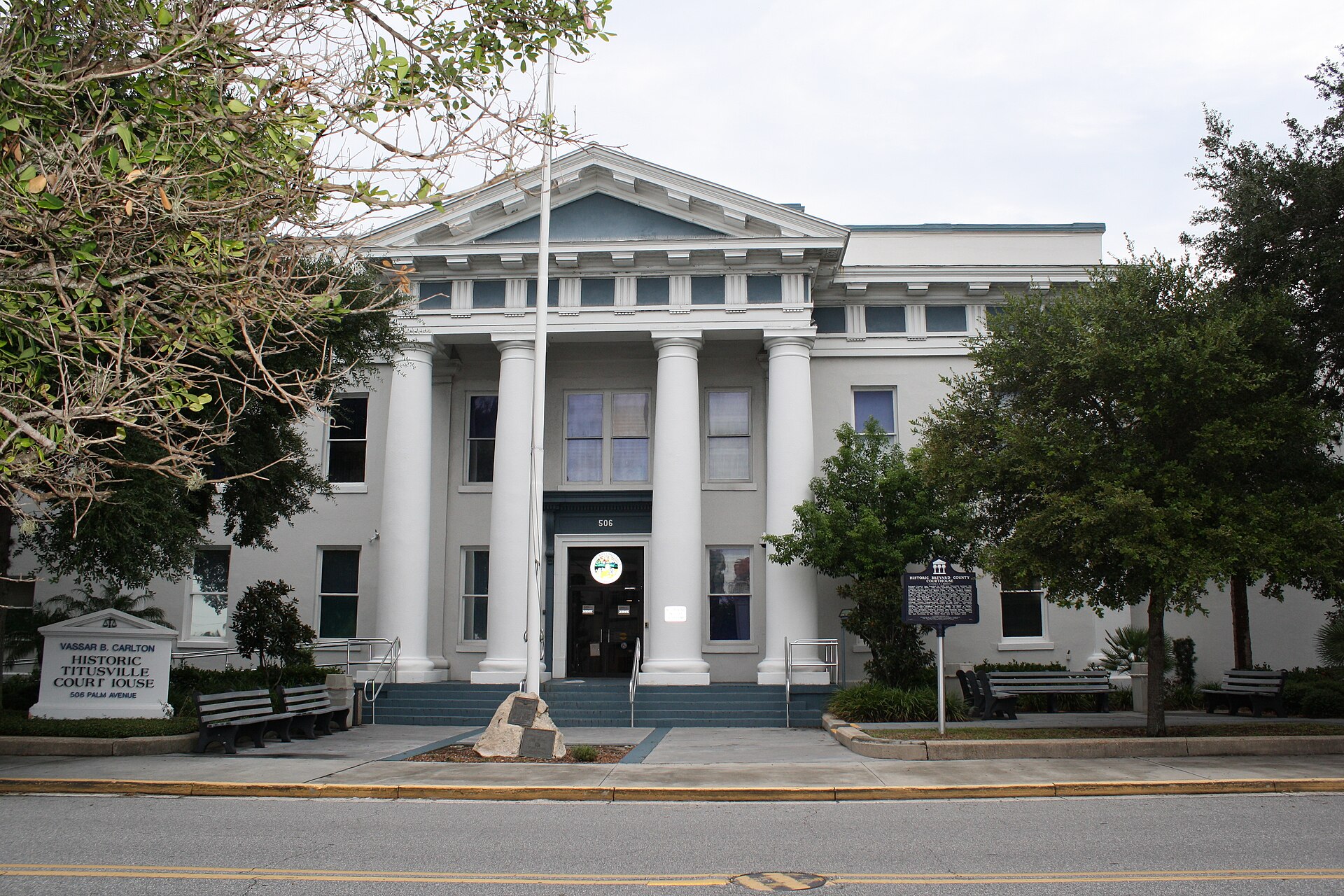 Brevard County Courthouse in Titusville, 2010.